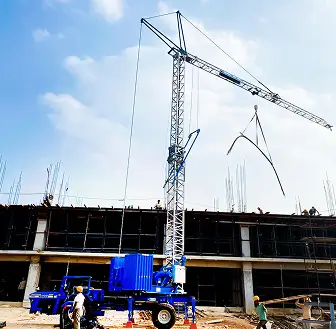 Alpha SG 24x30 construction hoist for vertical material transport