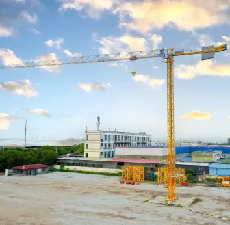 Potain MCT 85 F5 tower crane for compact urban job sites