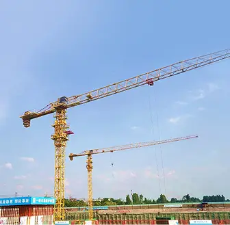 XCMG XGT6015-8S flat top tower crane for urban projects