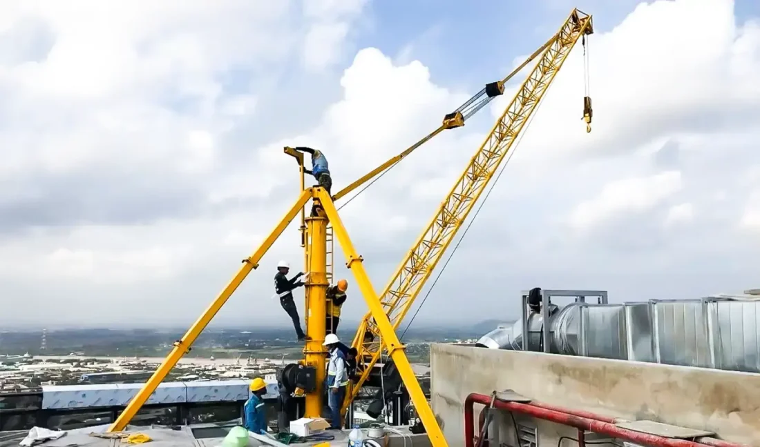 Derrick crane equipment image