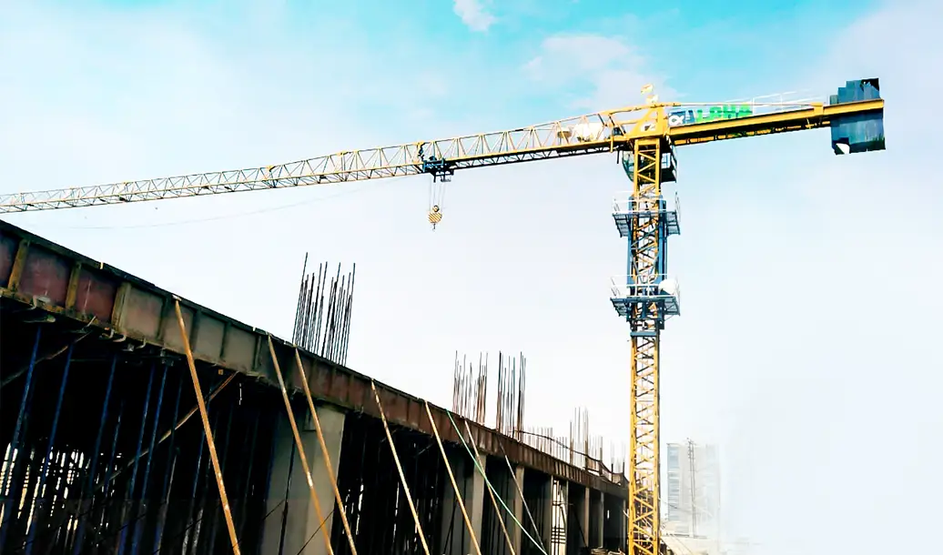 Alpha flat top tower crane model image