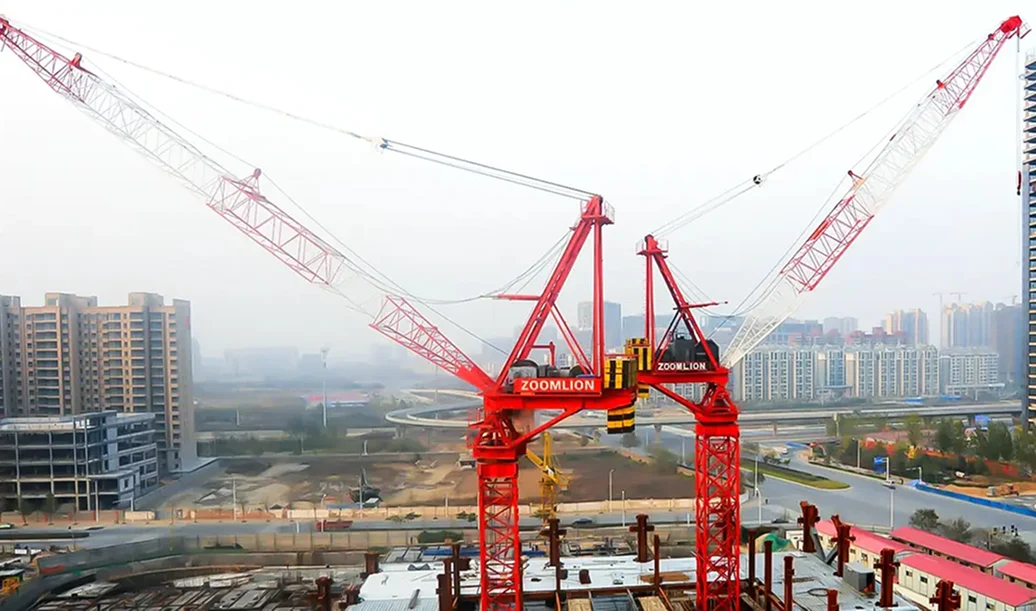 Zoomlion luffing tower crane image
