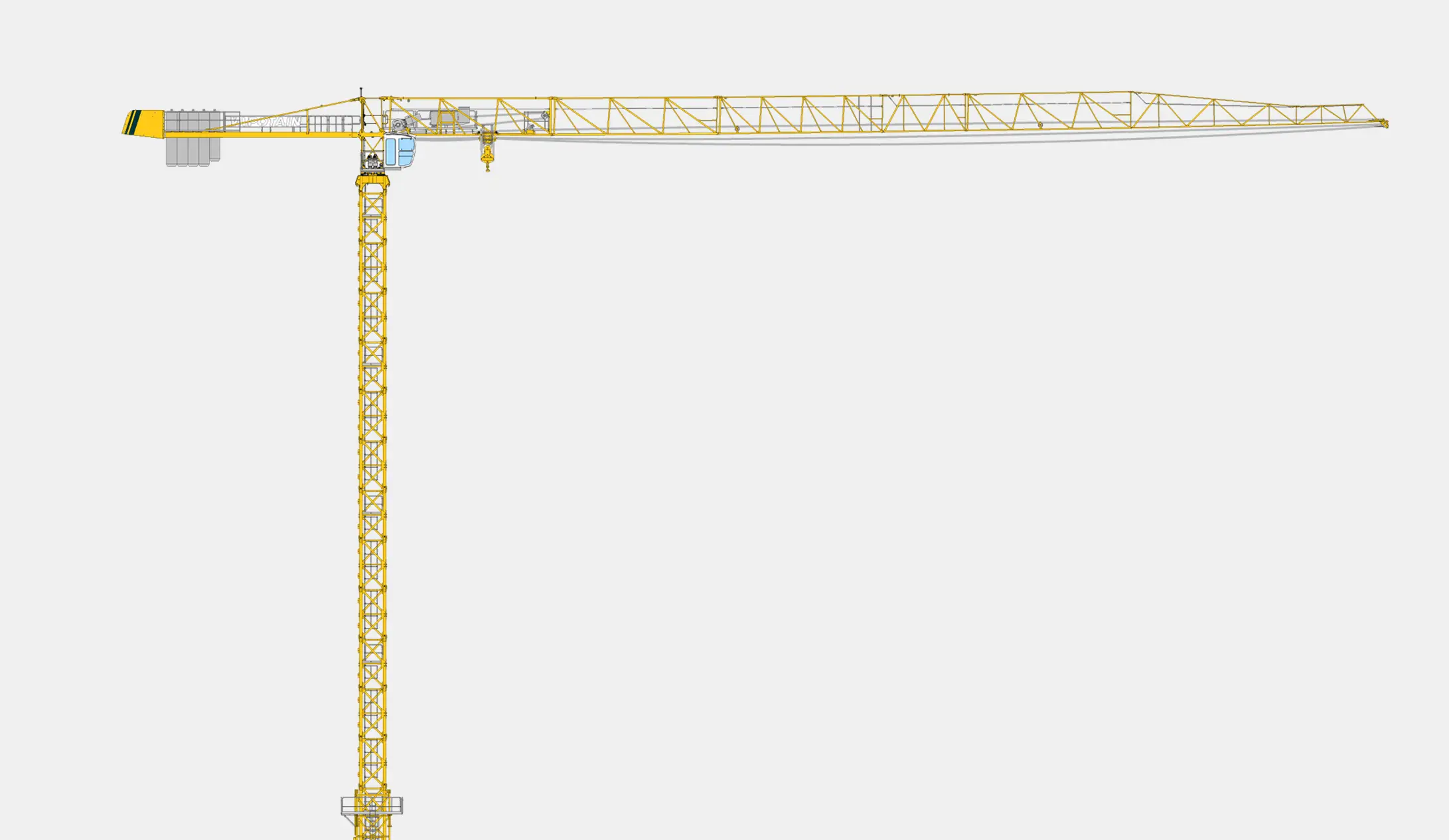 Potain MCT 135 tower crane product image