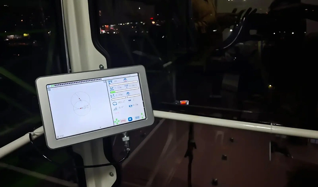 SLI device mounted on tower crane