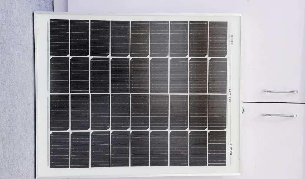 VMS solar panel for power backup