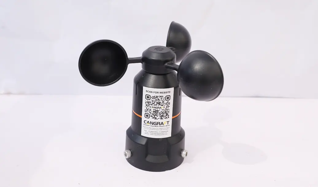 Imported anemometer sensor for tower crane wind speed measurement